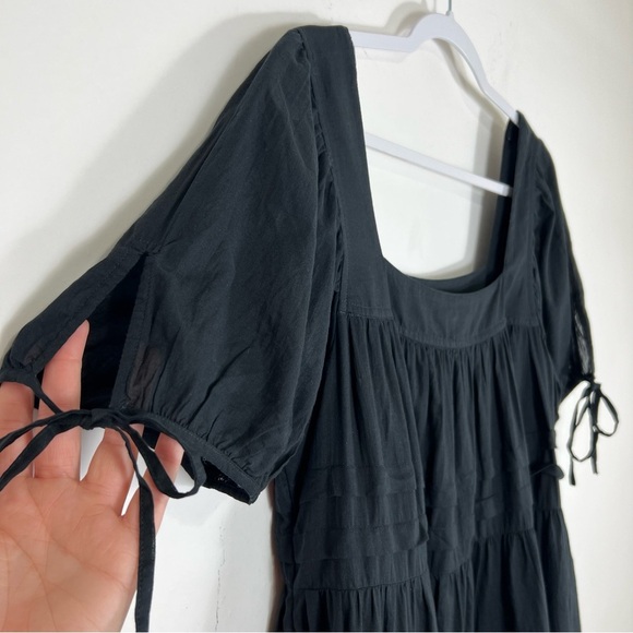 J. Crew Calliste Mini Dress in Cotton Voile in Black Size Small NWT - Picture 3 of 8